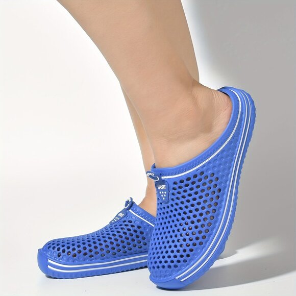 Shoes - Women's Quick Drying Beach Slip-on Breathable Perforated Design Anti-slip Sole 7